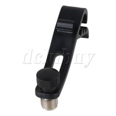 2pcs Black Plastic Metal Drum Shockproof Clip New Type
