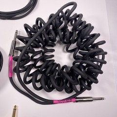 Audio Cable 1/4″ Lot Various Lengths For DJ Sound Booth Stage EUC