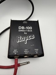 Rapco DB-100 Direct Box Used Works + Cable