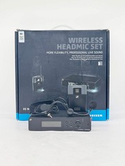 Sennheiser XSW 2-ME3-A Hands-Free All-In-One Wireless Headmic Microphone System