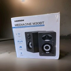 Samson MediaOne M30BT 3-Inch Powered Bluetooth Studio 20W Monitors