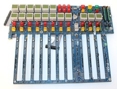 Midas PRO2-CC-TP Audio Console’s PCX-DL201B, DL2 Mix Faders circuit Board