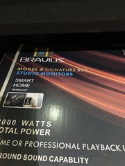 Bravius Signature 800 Studio Monitors