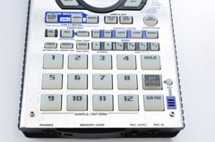 Roland SP-404 Sampler Silver Made in Japan w/Adapter + CF Working 0710X1-10