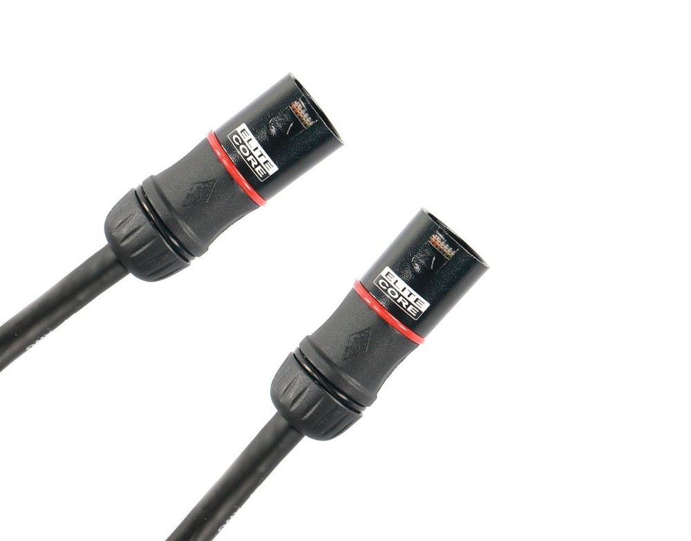 Elite Core SUPER CAT5E CS45 DurableTactical Shielded Ethercon RJ45 Cable – Lot