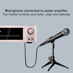 JORINDO XLR Male To 1/4in 6.35mm Male Jack Cable Balanced Signal Microphone Line