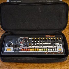 Roland TR-08 Rhythm Composer Drum Machine w/ Case, Delay/Reverb, MIDI I/O