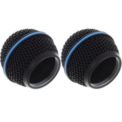 2 Pack Metal Head Mesh RK265G Microphone Grille Cover for Shure Beta58A Black