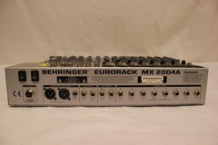 Behringer Eurorack MX 2004A 20-Channel Ultra-Low Noise Line Mixer XLR RCA J5