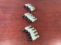 Lot of 15 Unbranded 3-PIN XLR-F Connectors WHITE