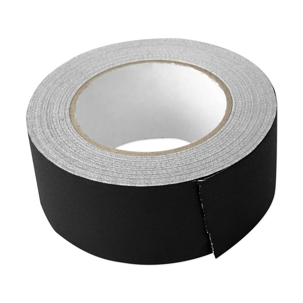 Rockville ROCK GAFF Black Gaffers Tape 2″ x 100 Ft For Pro Audio/Stage Wire