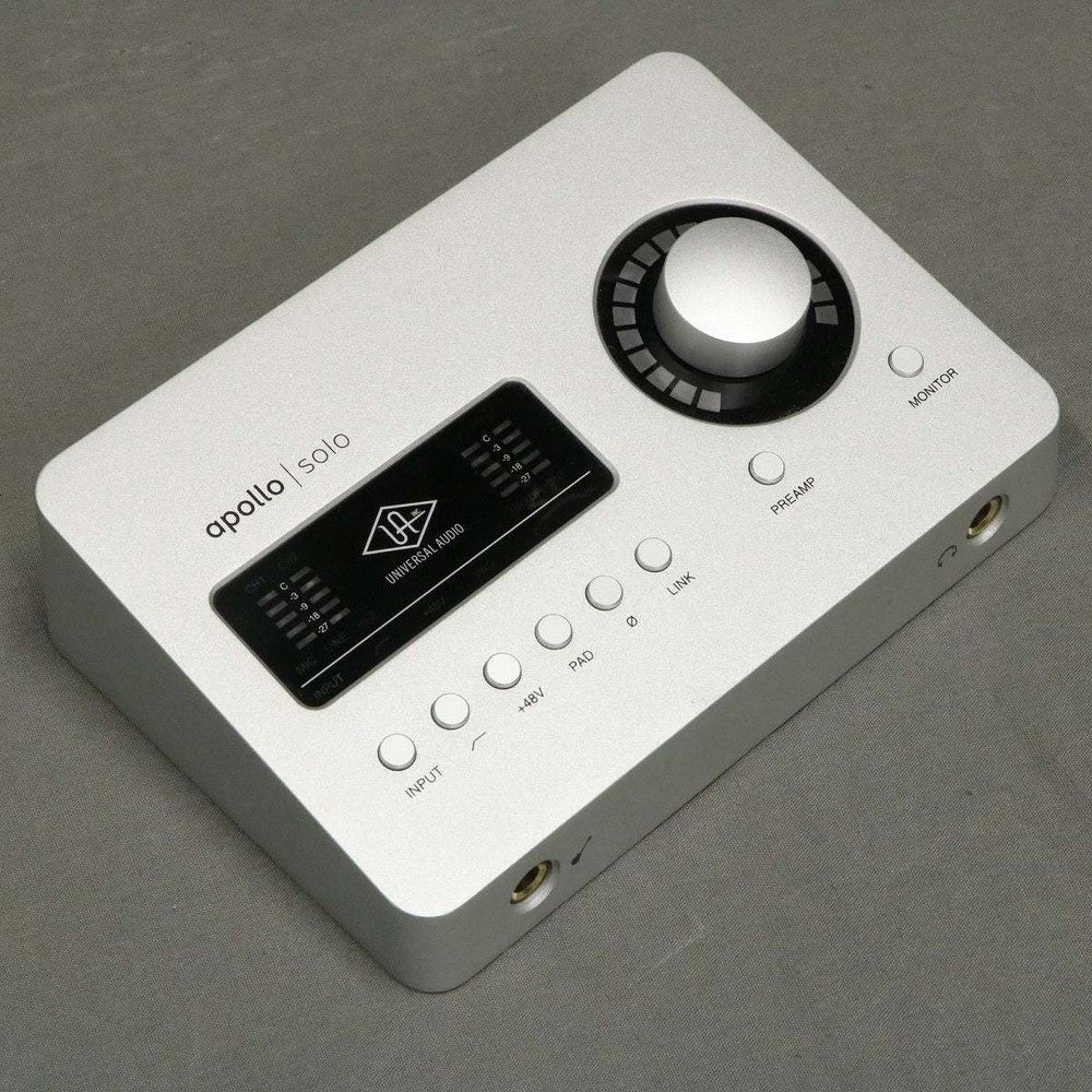 Universal Audio Apollo Solo USB Audio Interface 2×4 UAD Plugins Preamp Tested