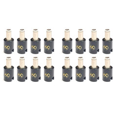 (16) Pack 2.1mm Solderless DC Power Barrel Connectors for Kurrent Electric Cable