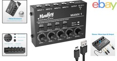 Versatile Mini Mixer for Keyboards and Instruments with USB Connectivity