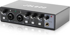 USB Audio Interface, 24-Bit/192kHz Plug & Play Recording Sound Card | 24-Bit/…