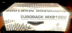 Behringer Eurorack MXB1002 10Channel 2Bus Audio Mixing Console W/ Power Supply