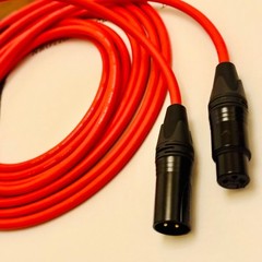 Mogami 2549 Balanced Cable (Red) Neutrik XLR or TRS | Custom Length | Tokyo Made