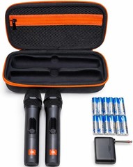 JBL Wireless Two Microphone System w/ Dual-Channel Receiver, with Winguard Case
