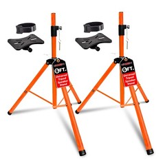 5Core Pair Speaker Stand Tripod DJ PA Stands Pole Mount Heavy Duty Upto 40″-72″