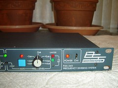 BSS FDS340, Frequency Dividing System, Crossover Limiter, Vintage Rack