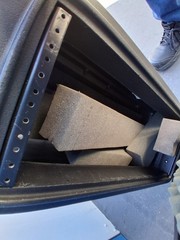 Rolling Rack Case with Wheels & Pull Out Handle Waterproof for Audio Equipment