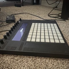 Ableton Push MIDI Pad Controller 64 Pads Display Rotary Encoders USB In WithCase