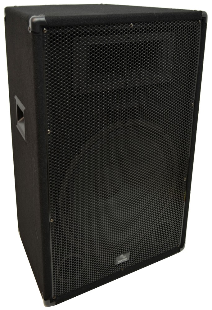 Harmony Audio HA-V15P Pro DJ Venue 15″ Passive 900W PA Speaker 2-Way Cabinet