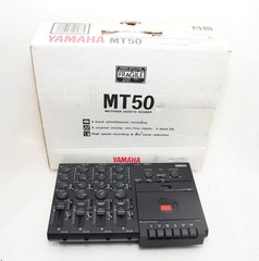 YAMAHA MT50 Multitrack Cassette Tape Recorder 1980s WITH MANUAL, Box, and Power