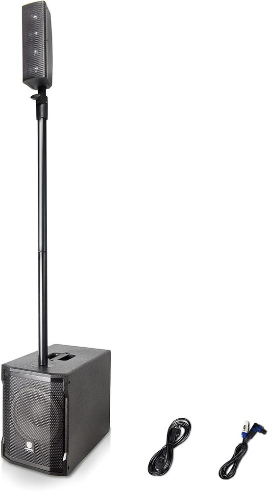 proreck CLUB 2000 10-inch Powered Loud PA Speaker System 1000W Bluetooth