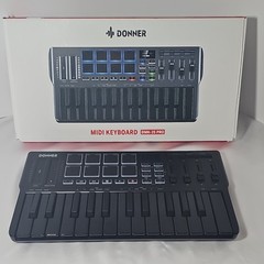 Donner DMK-25 PRO MIDI Keyboard Controller Pads Faders Arpeggiator USB Out