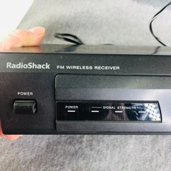 Radio Shack Microphone & FM Wireless Receiver 32-1250 & 32-1252 Audio Link & Mic