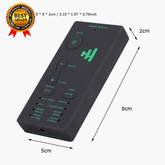 2.95 X 1.38 X 0.43Inch Voice Changer for Portable Microphone Sound Effect