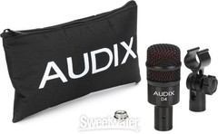 Audix D4 Hypercardioid Dynamic Instrument Microphone