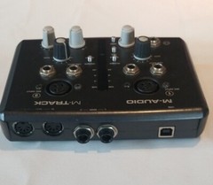 M-Audio M-Track 2×2 Audio Interface parts or Repair , Free Shipping