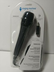Singing Machine SMM205 Unidirectional Dynamic Microphone with 10 Ft. Cord (NEW)