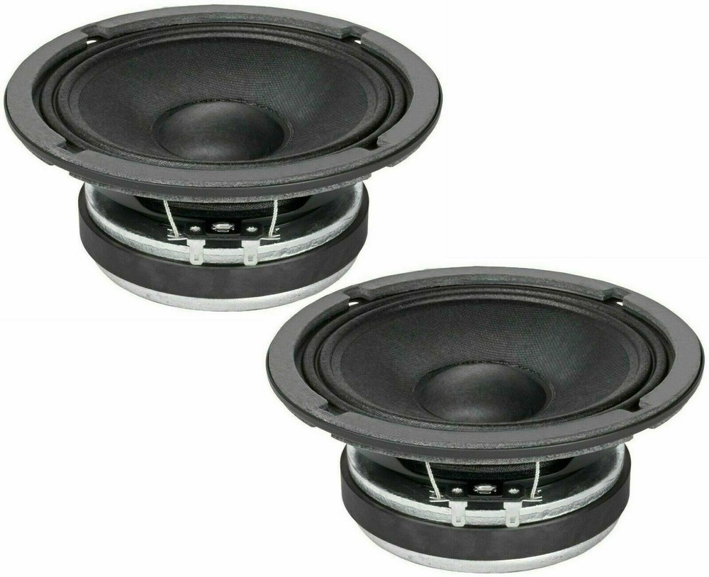 AUTHENTIC 2 x Faital Pro 8FE200 8″ Midrange/Midbass 260W Audio Speaker 8Ohm 95dB