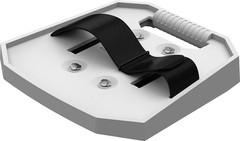White Wireless Sound And Recording Equipment With 12V Dc Cable For Everse 8