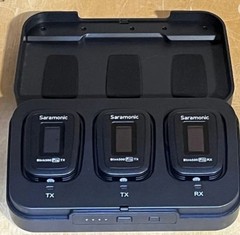 Saramonic Blink500 Pro TX + TX + RX Wireless Microphone System w Charging Case