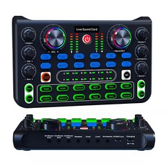 Sound Mixer Microphone Voice Changer For Broadcast Live Streaming Effect PC KTV