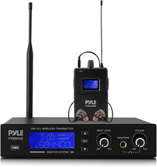 Wireless In-Ear Monitor System – Pro Metal IEM with Bodypack Receiver, 220 Frequ