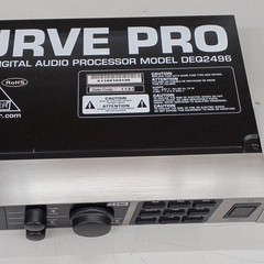 BEHRINGER ULTRADRIVE PRO DCX2496 Loudspeaker Management System Digital Crossover