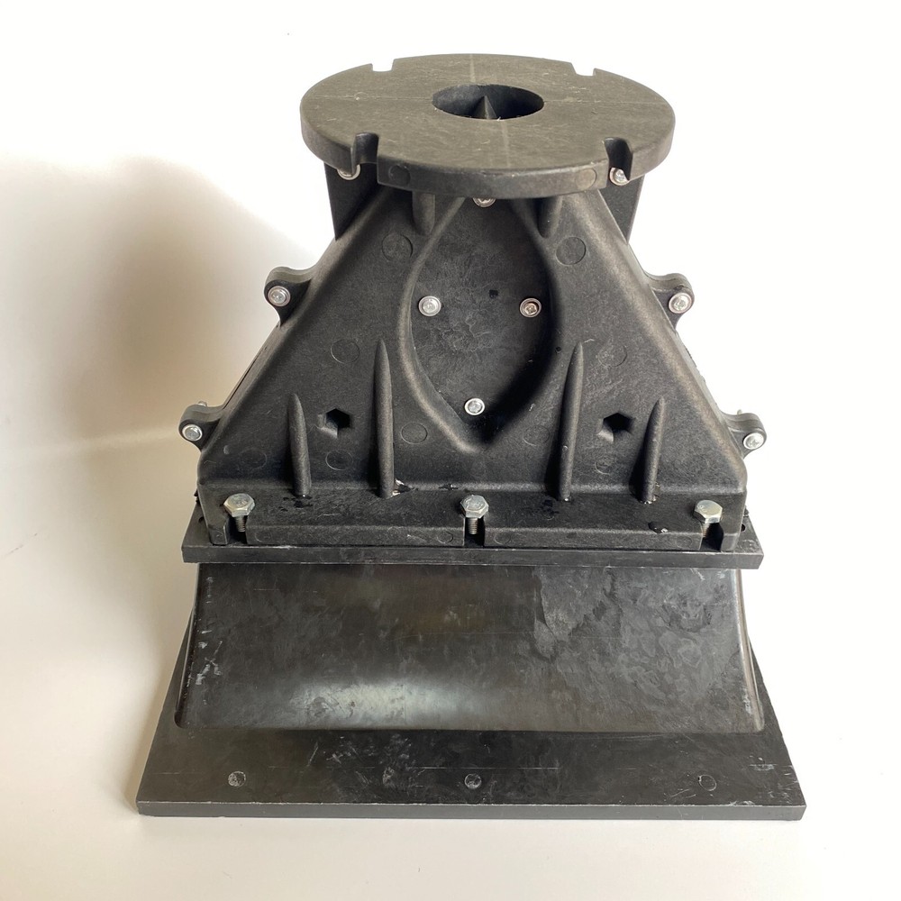 Heavy Duty 9.5×9″ Bolt -On Driver Line Array Compression Horn Industrial Plastic