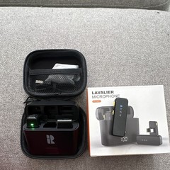 RYTHflo RY-LM01 Wireless Lavalier Mic Omni Condenser 120dB Black iOS/Android