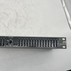 New US 215 DBX Dual Channel 15-Band Graphic Equalizer
