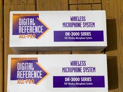 DIGITAL REFERENCE, DR-3100 VHF wireless microphone system, vocal and instrument.