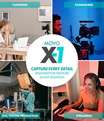 Movo X1 Supercardioid Shotgun Microphone – For DSLR, Smartphones, and Computers