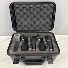 Peavey PVM DMS-4 Drum Microphone 4pc Set w/ Case & Clamps