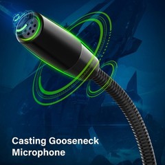 Easy to Use USB Desktop Microphones with 360 Adjustable Stand for Best Sound