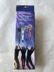 TOPTECH AUDIO DYNAMIC Wired Microphone Blu Model: TT-220 Dynamic Uni-Directional