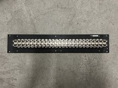 Bittree Audio Patchbay B52T 2×26 2RU with J214W Jacks Normalling Terminating